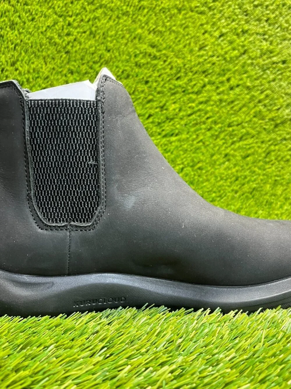 Kuru Draft Salo Mens Size 8.5 Triple Black Casual Outdoor Leather Chelsea Boots